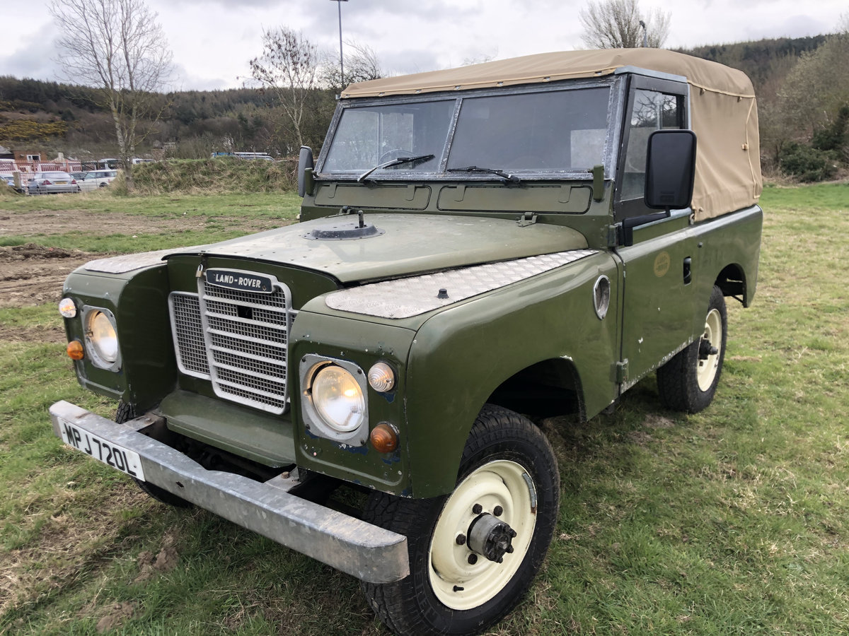 1972 LAND ROVER SERIES 3 2.25 PETROL SOFT TOP 7 SEATER (SOLD) - AB4x4